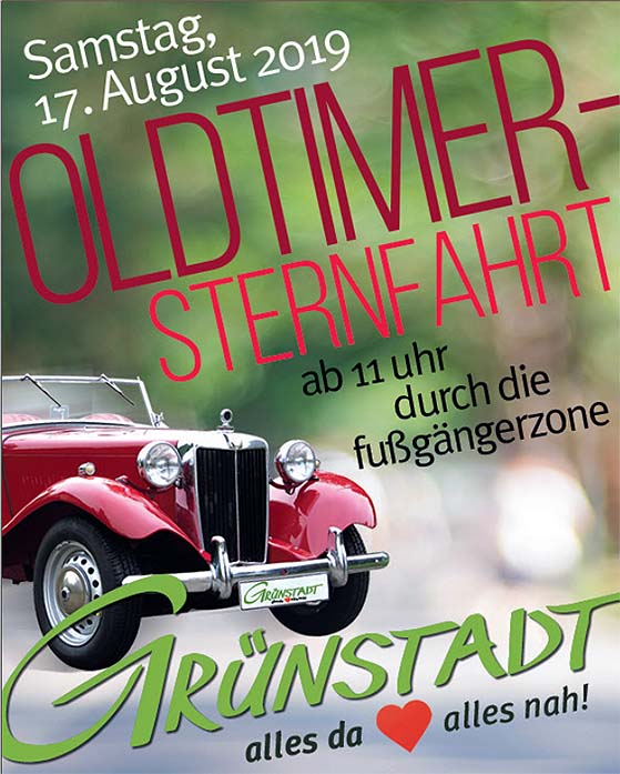 Grünstadt Oldtimer Sternfahrt 2019