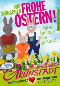 Frohe Ostern und bleiben Sie gesund