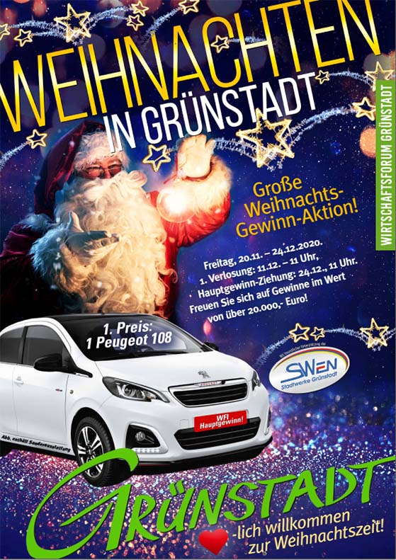 Weihnachtsaktion Grünstadt 2020