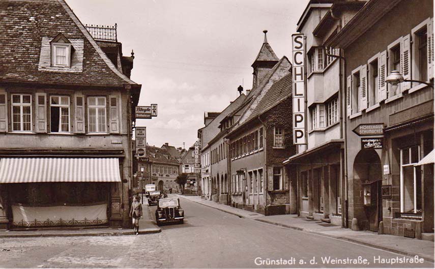 Hauptstraße historische Aufnahme