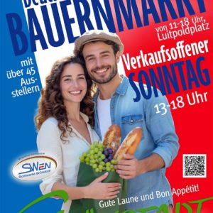 Plakat zum deutsch-französischen Bauernmarkt 2025