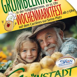 Plakat Grünstadter Grumbeertag 2025