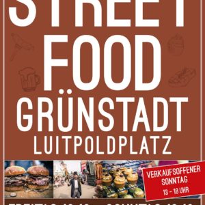 Plakat Streetfood Festival Grünstadt 2025