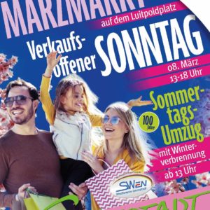 Plakat Märzmarkt Grünstadt 2026